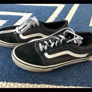Vans suede low top sneakers
